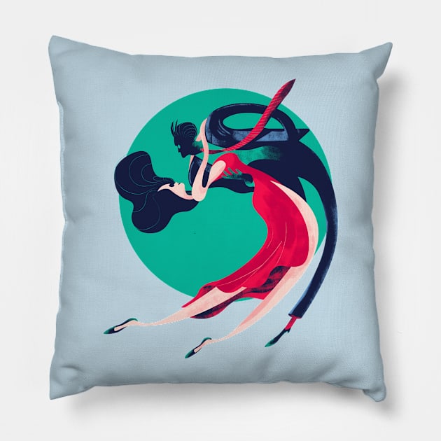 Swing Pillow by sixfootgiraffe