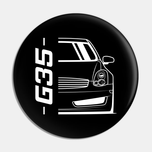 JDM G35 Racing Legend Pin by GoldenTuners