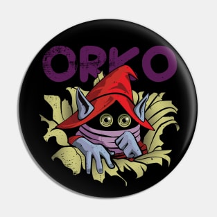 MASTER ORKO - Vintage MOTU 1981 Pin