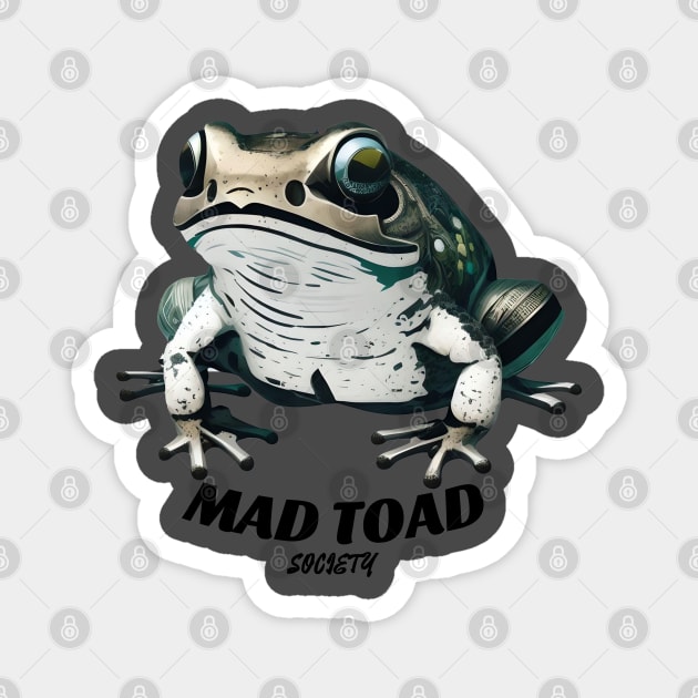 Mad Toad Society - High From Life Magnet by Mad Toad Society