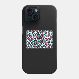 I Miss Traveling: Cute Leopard Pattern Design Gift, Social Distancing Gift Idea Phone Case