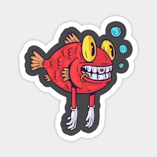 Fishpunk Magnet