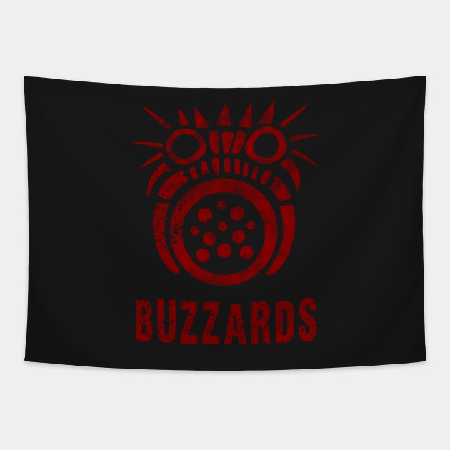 Mad Max Buzzards Logo - Weathered Tapestry by wyattd