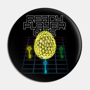 Ready Player One Key Unlock Egg Oasis Pin