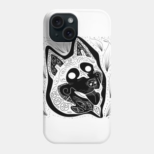 the wolf pack ecopop in kawaii pattern Phone Case