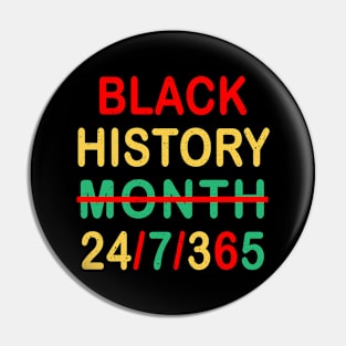 Black History Month Pin