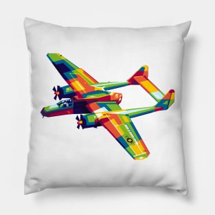 P-61 Black Widow Pillow