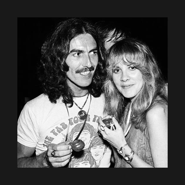 George Harrison and Stevie Nicks, 1978. by Hand of Lord