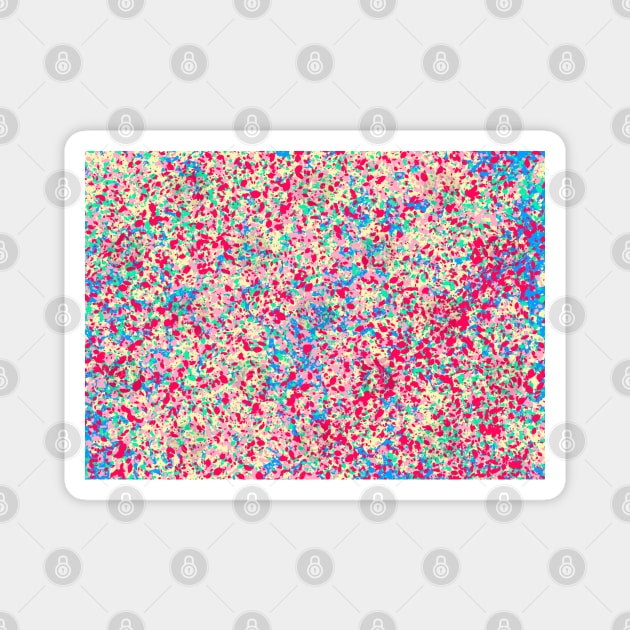 Color Drops Magnet by cariespositodesign