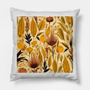 Autumn Harvest Pattern 9 Pillow