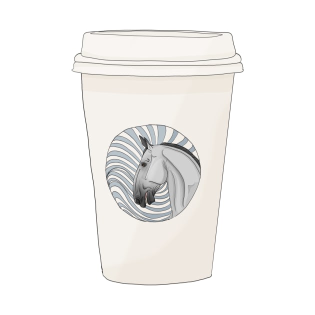 Equestrian Coffee Cup by themarementality