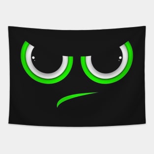 professional Anger Face logo Tapestry