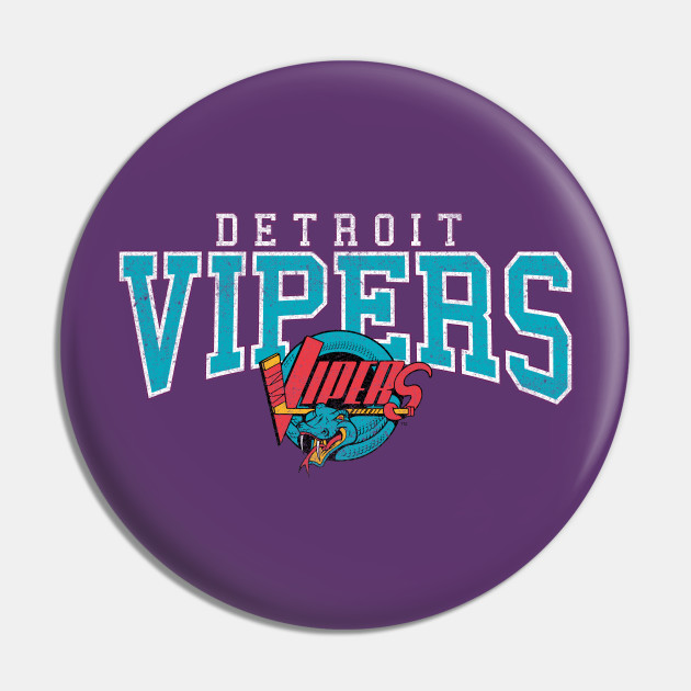 Detroit Vipers Detroit Vipers Pin Teepublic