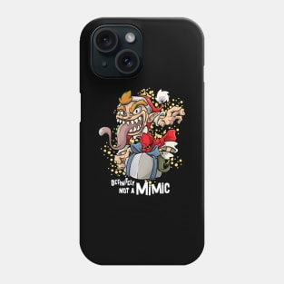 Roleplaying Mimic Creature RPG Joke Meme DM PnP Christmas Phone Case