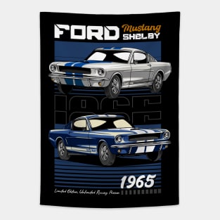 Vintage V8 GT350 Car Tapestry