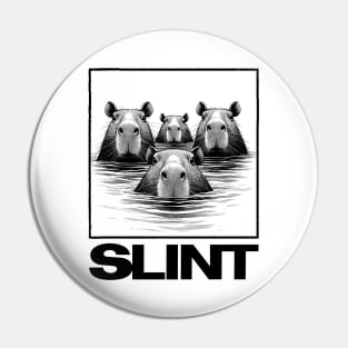 Slint Capybara Meme Pin