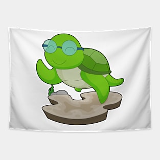 Turtle Glasses Tapestry