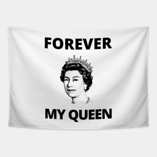 Forever My Queen - Queen Elizabeth II Tribute Tapestry