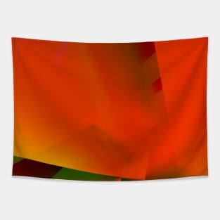 red marron orange abstract texture Tapestry