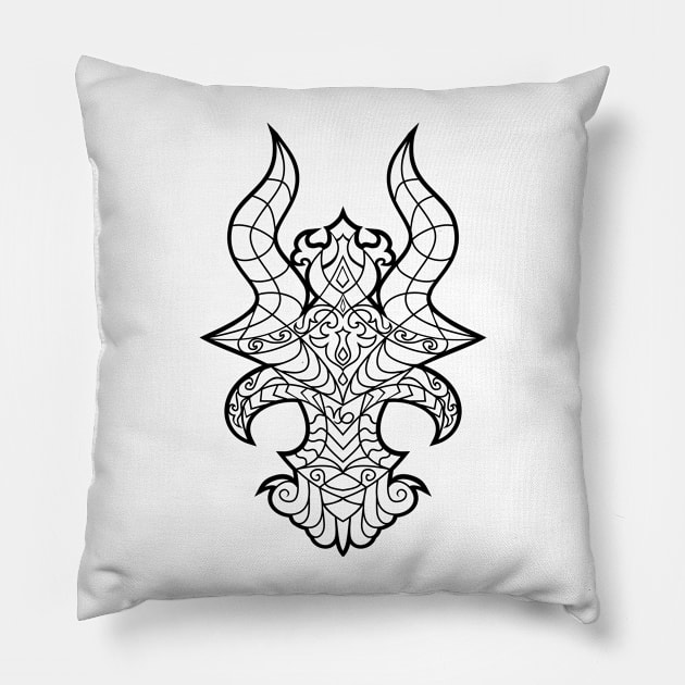 Capricorn Pillow by elangkarosingo