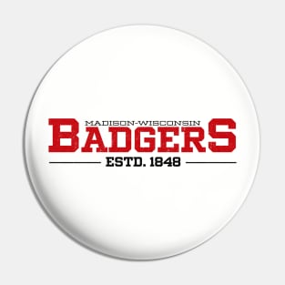 Badgers-MW Pin