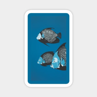 Angelfish DEEP BLUE SEA Magnet