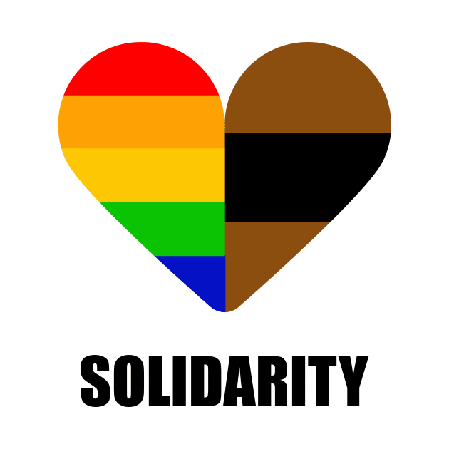 BLM LGBT+ Solidarity Heart 2020 by StandProud