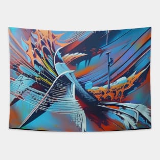 Urban Flight Tapestry