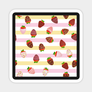 Sailor Chibi Moon Themed Strawberries Magnet