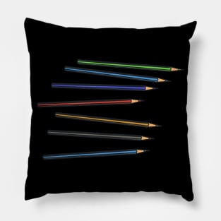 Pencil - Colored Pencil Pillow