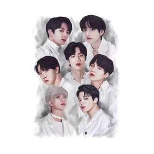 bts kpop fanart T-Shirt