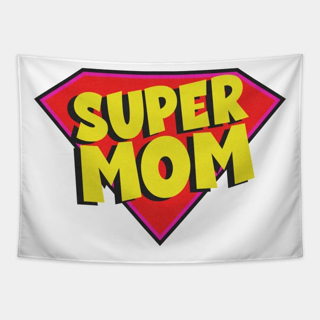 Super Mom Tapestry by IdenticalExposure