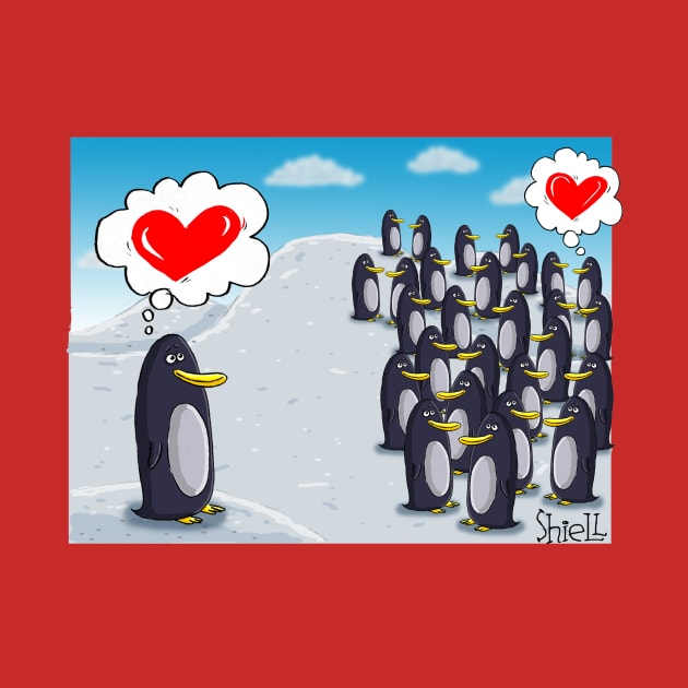 Penguin Love for Valentines # 2. by macccc8