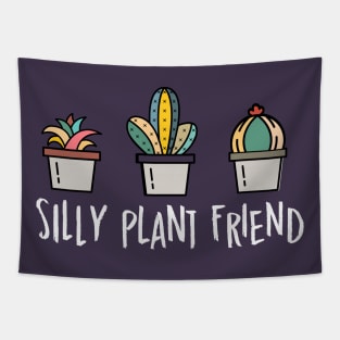 Silly Plant Friend Tapestry