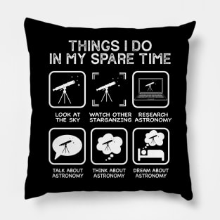 Astronomer Astronomy Scientist Science Teacher Pillow