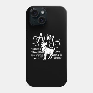 aquarius positive traits quote Phone Case