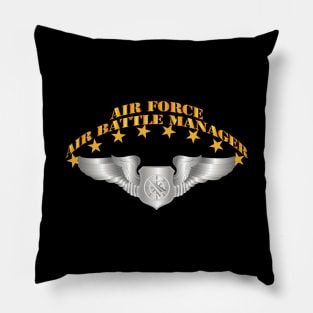 USAF - Air Battle Manager - Basic Wings Pillow