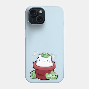 Flowerpot Cat Phone Case