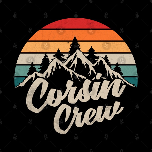 Cousin Crew Retro Camping hiking mountain by Mitsue Kersting