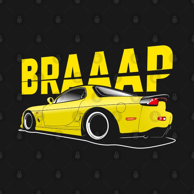 BRAAAP rx7 (yellow) by Rezall Revolution