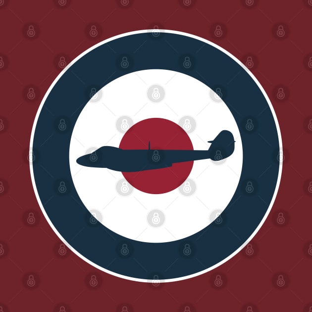 RAF Gloster Meteor (Small logo) by TCP