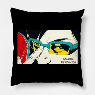 PING PONG the Animation CMYK Pillow