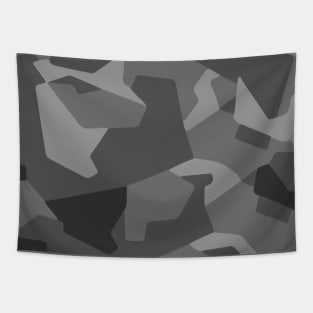 Design camo pattern grey Tapestry