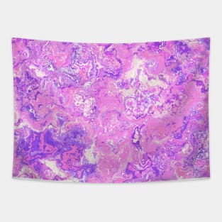 Pink and Purple Marble Tapestry