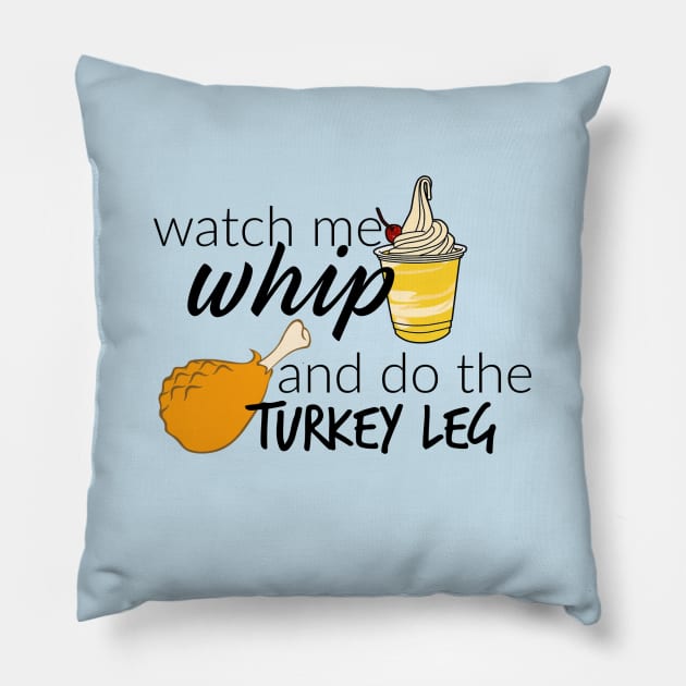 Dole Whip Turkey Leg Pillow by MickeysCloset