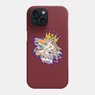 COLOURFUL QUEEN WOLF PURPLE Phone Case