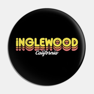 Retro Inglewood California Pin