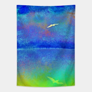 Seabird in flight Tapestry