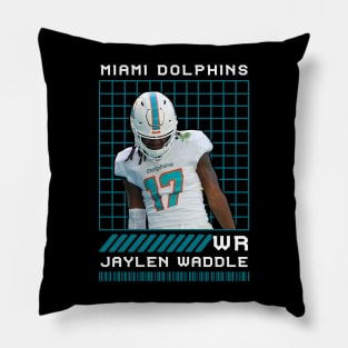 JAYLEN WADDLE - WR - MIAMI DOLPHINS Pillow