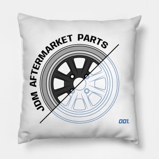 Black WTNB Wheels JDM Pillow